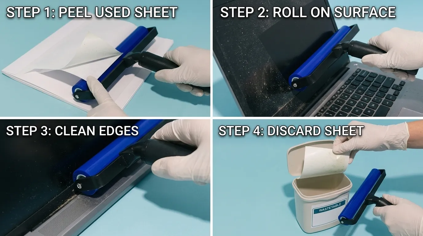 How to Use Sticky Paper Pads