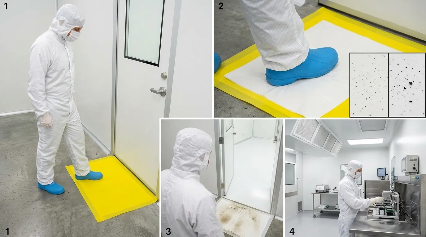 How to choose a sticky mat for cleanroom