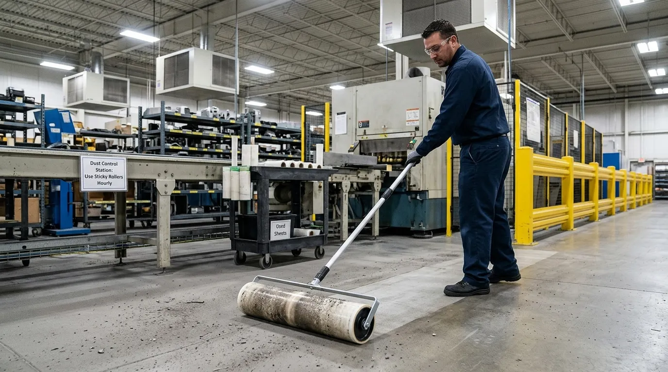 How to reduce dust contamination in factories