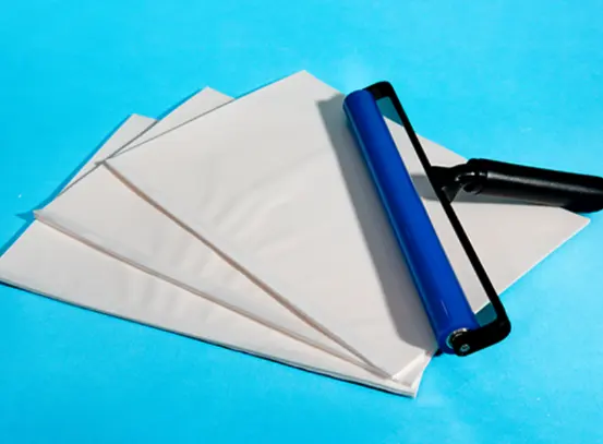 how sticky paper pads remove dust