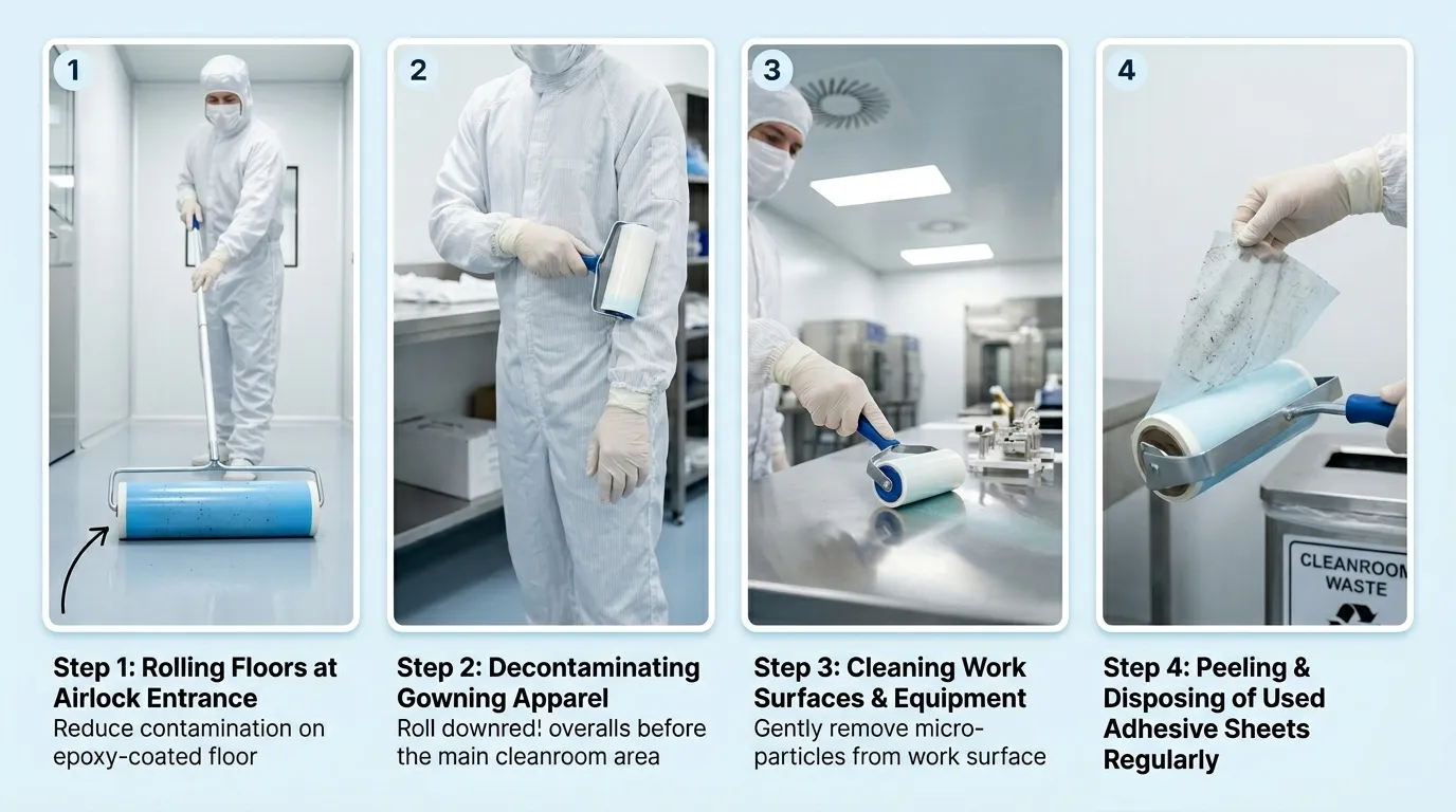 how to reduce dust contamination in cleanrooms 
