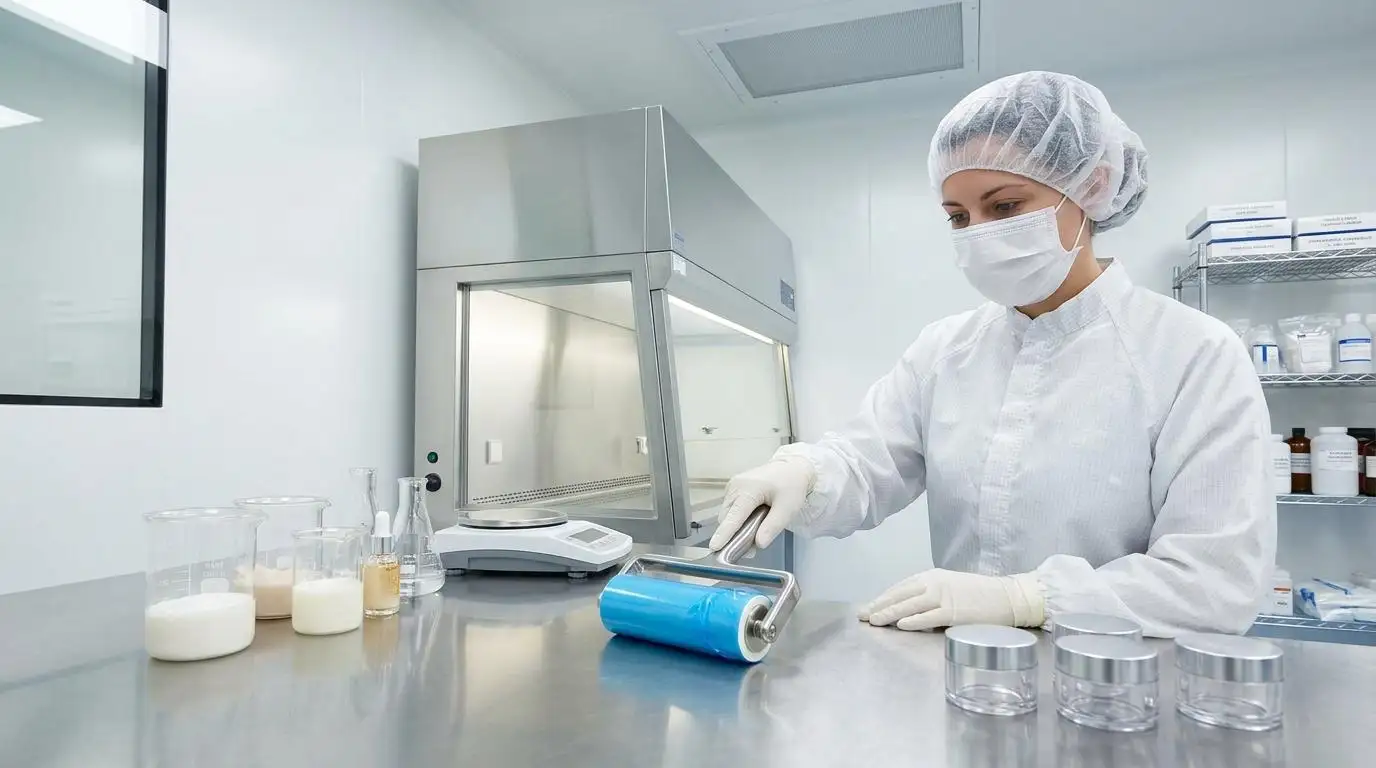Cleanroom Roller for Cosmetic Labs