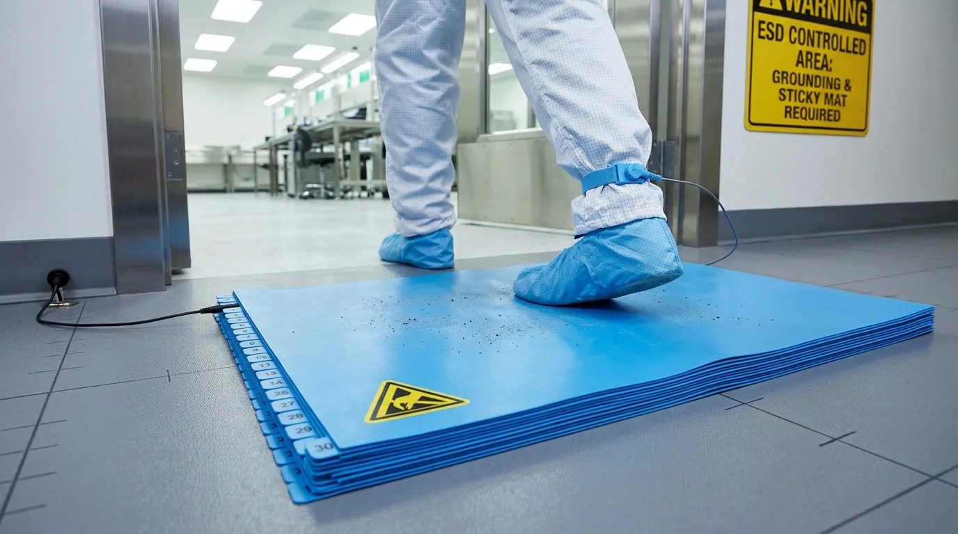 ESD sticky mat