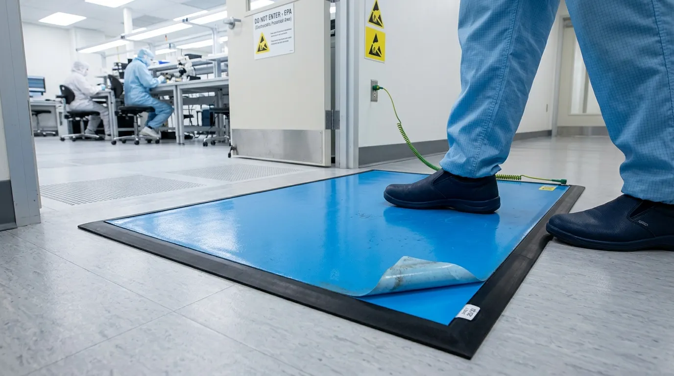 ESD sticky mat