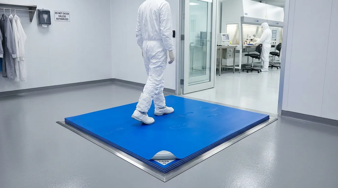 How to choose a sticky mat for cleanroom