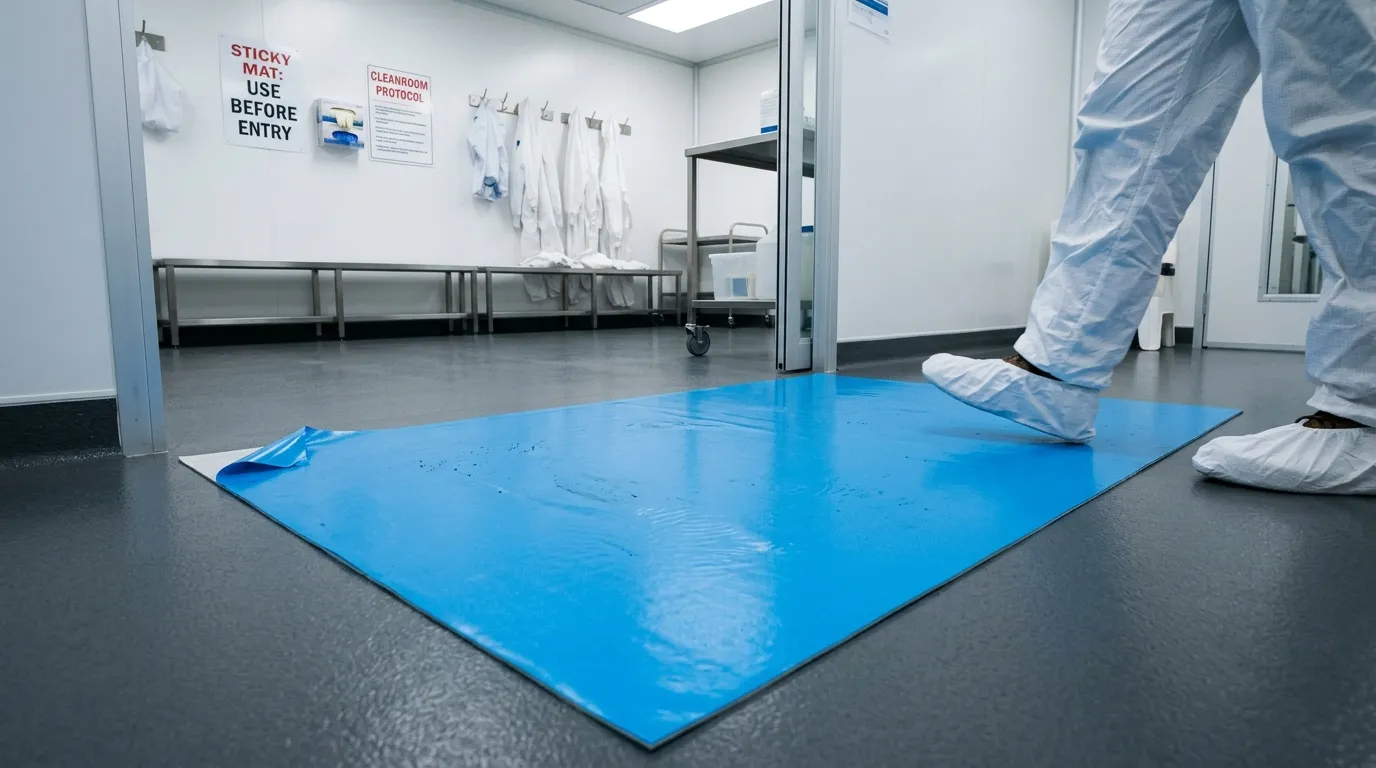 How to choose a sticky mat for cleanroom