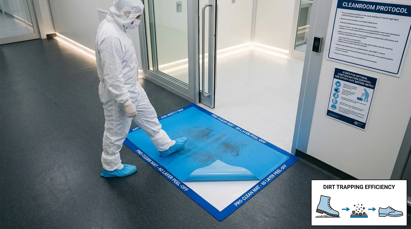 best sticky mat for cleanroom entrance