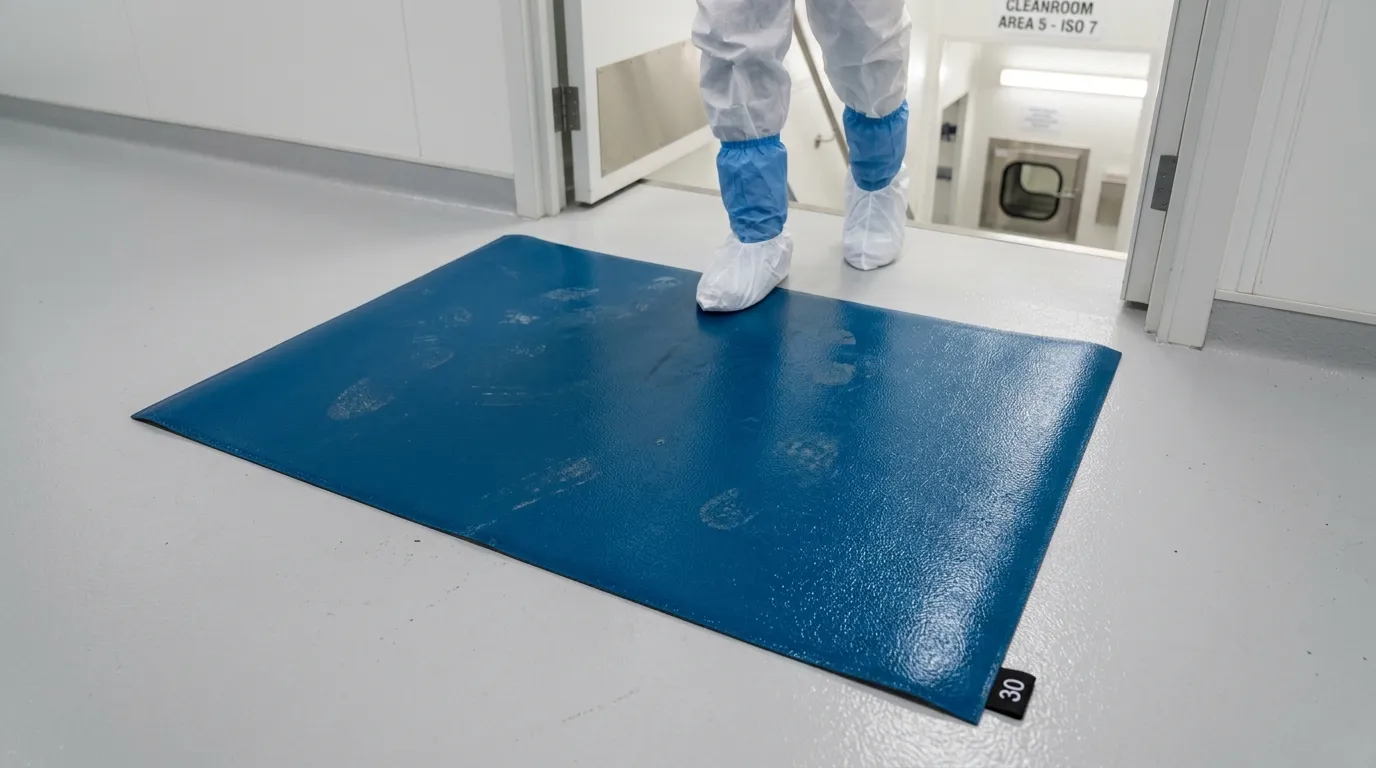 blue cleanroom sticky mat supplier