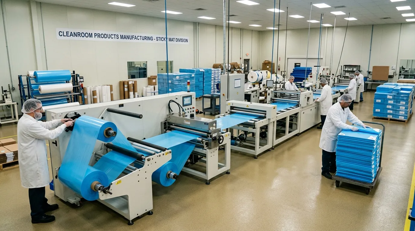 cleanroom sticky mat factory