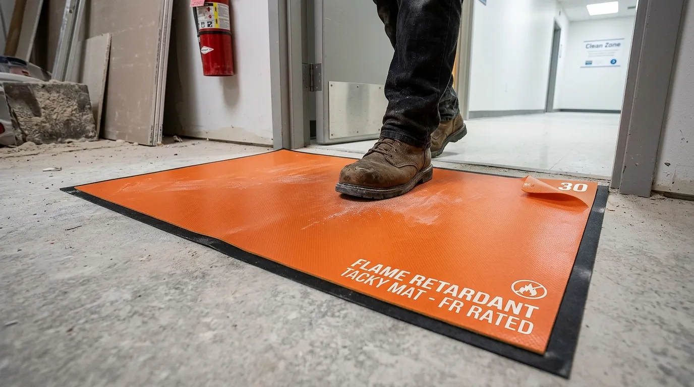flame retardant sticky mat