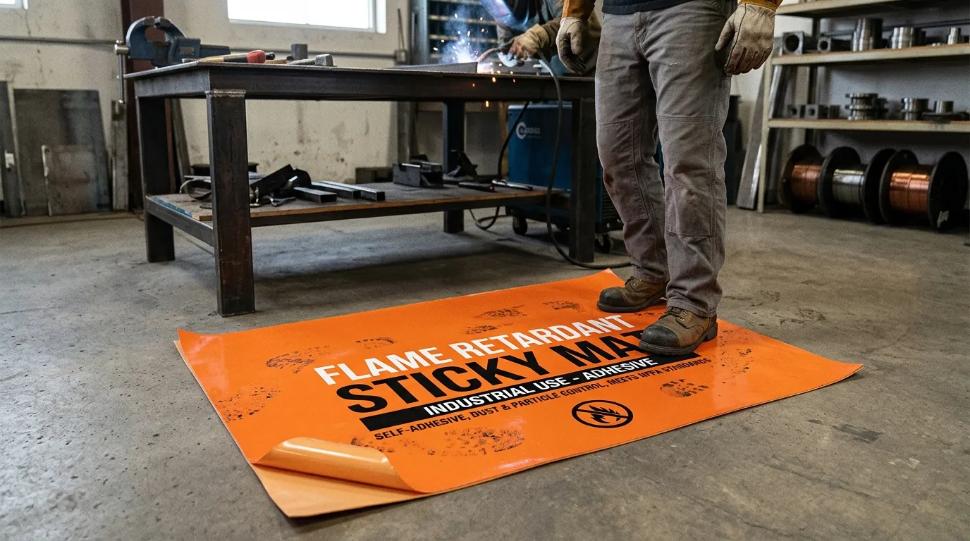 flame retardant sticky mat