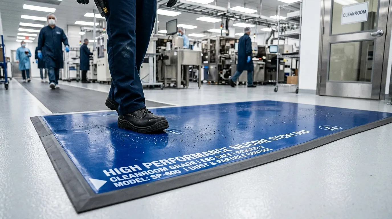 high performance silicone sticky mat