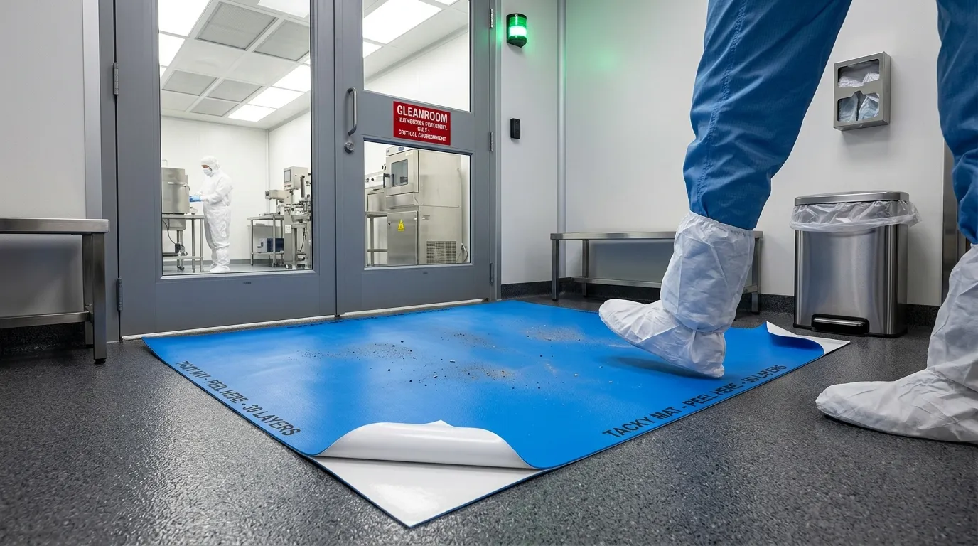 sticky mat for cleanroom entrance