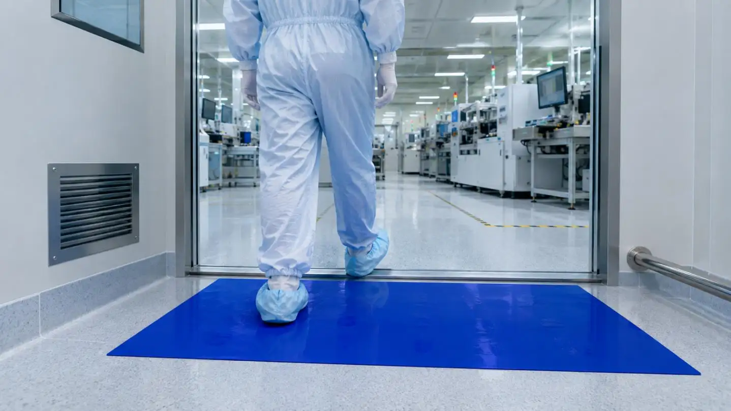 Blue Cleanroom Sticky Mat