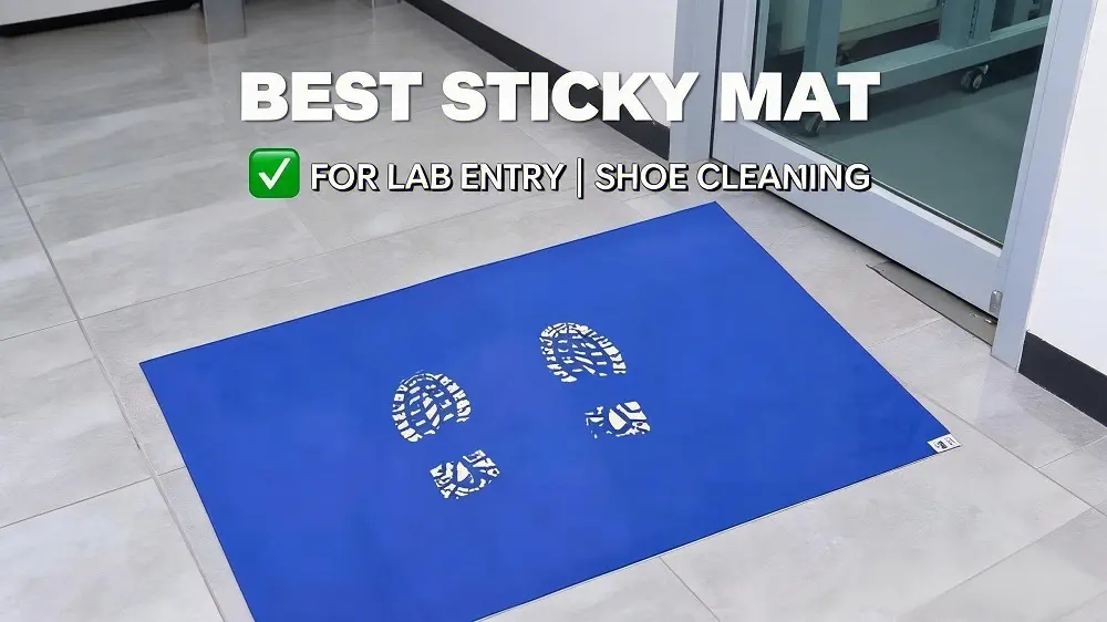 best sticky mat for shoe cleaning before entering lab