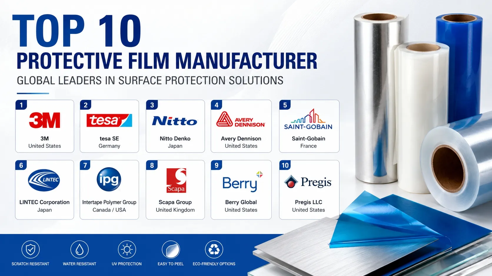 top 10 Protective Film manufacturer