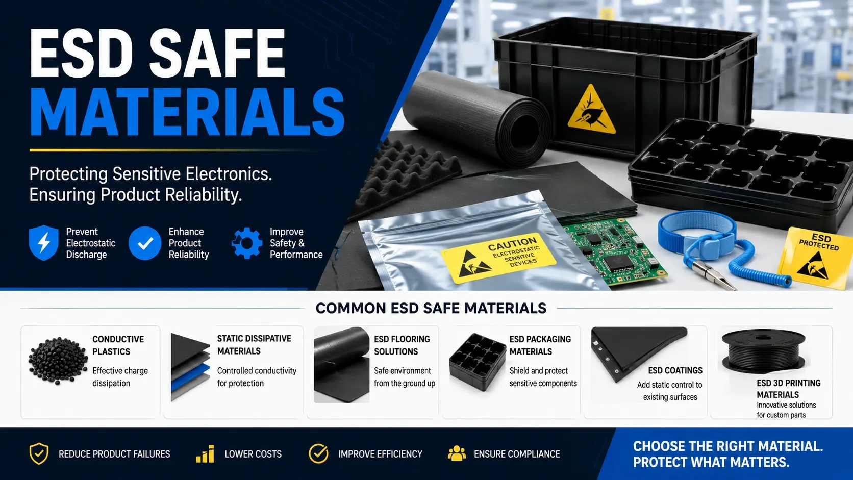 esd safe materials